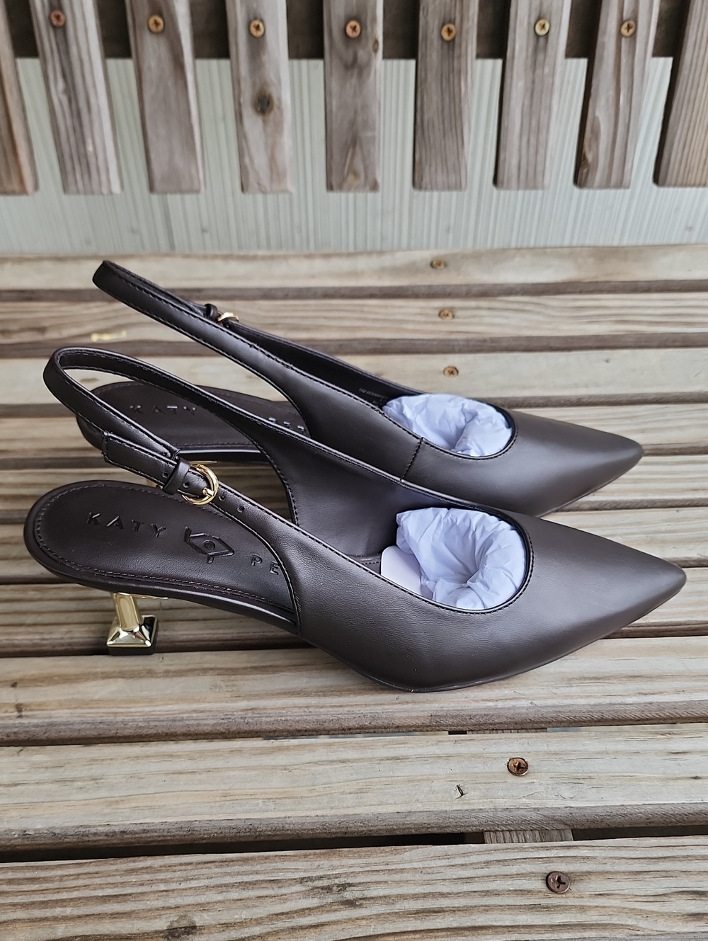 Katy Perry Ladies Slingback Heels - Picture 3 of 5
